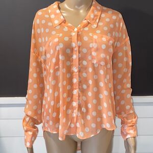 Free people button down shirt size S